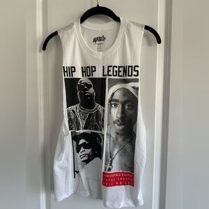 Original Flavor Hip Hop Legends Muscle Tee Tank Top | Biggie Eazy Z Tupac